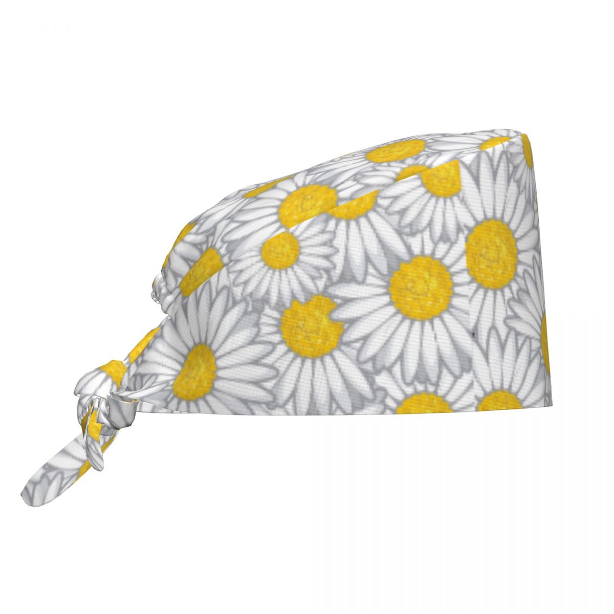 Women Accessories Vector - Çiçek Desenli Vektör Görüntülü Hemşire Şapkası,