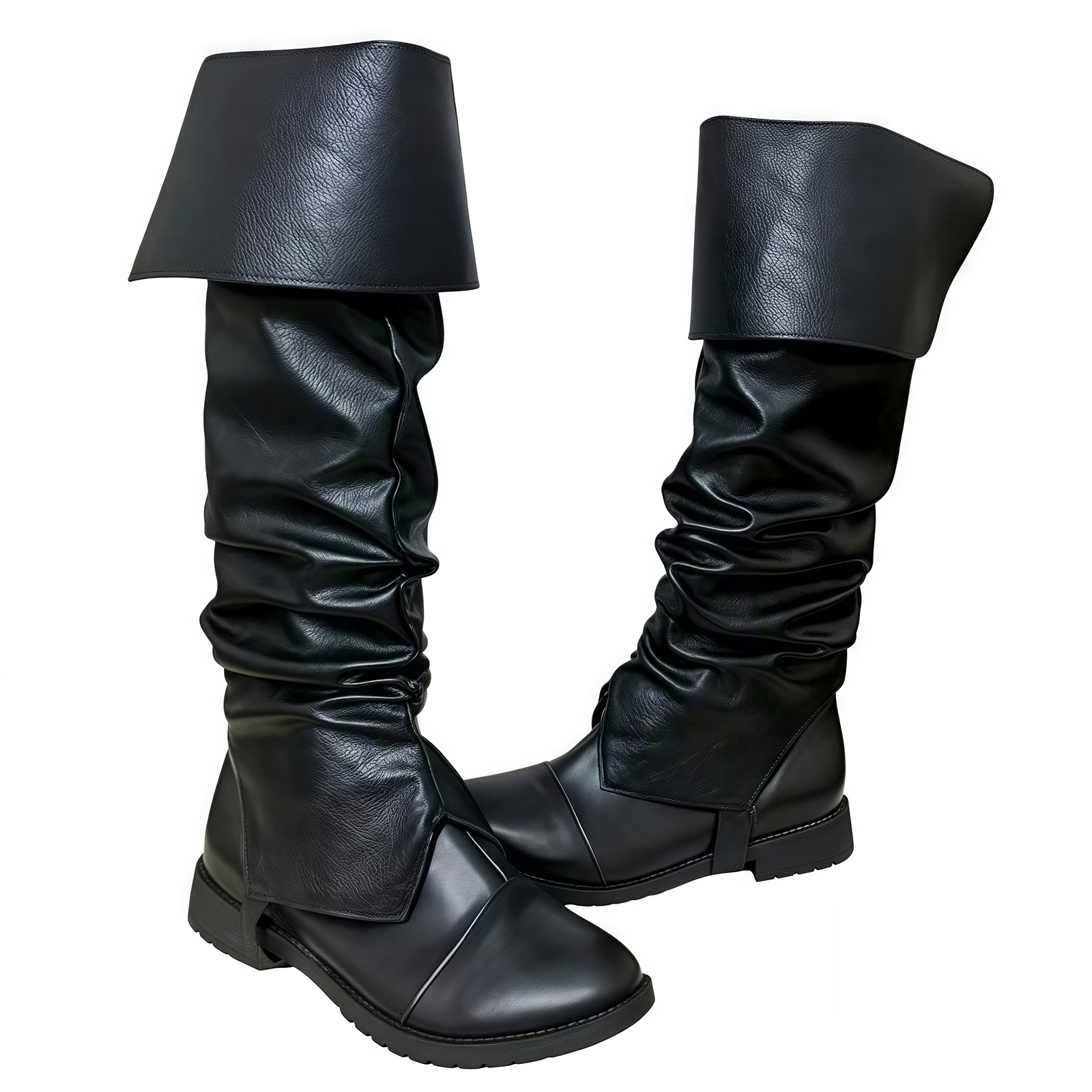 Women'S Viking Accessories - Ortaçağ Korsan Bot Kılıfları Yetişkin Erkek