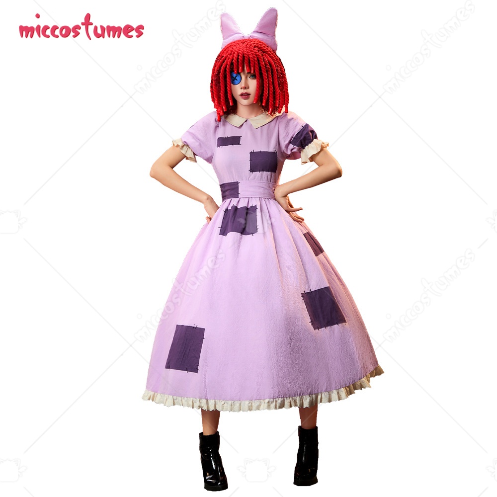 Women Accessories Aesthetic - 【Gönderime Hazır】Cosplay.fm Kadın Cosplay Kostümü Mor