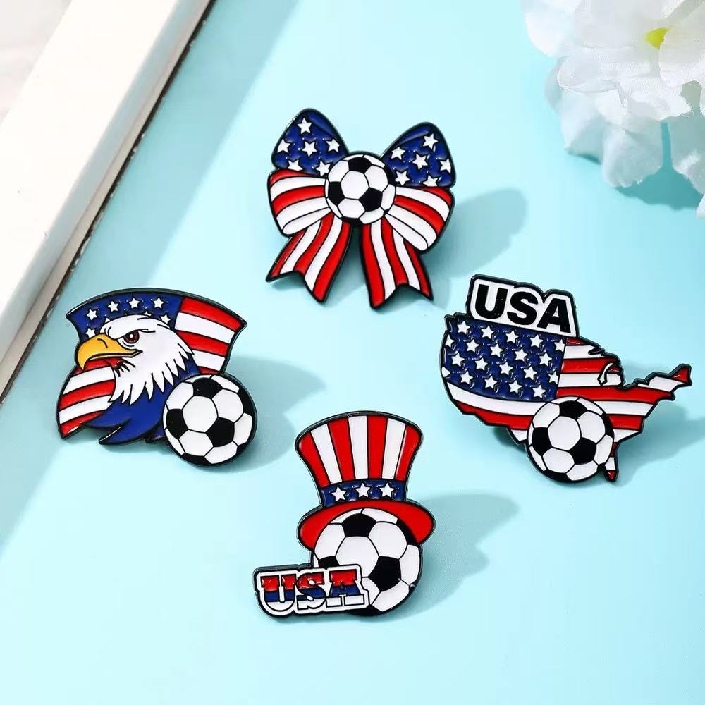 Women Accessories Usa - 4 Adet Şık Alaşımlı Broş Kadın