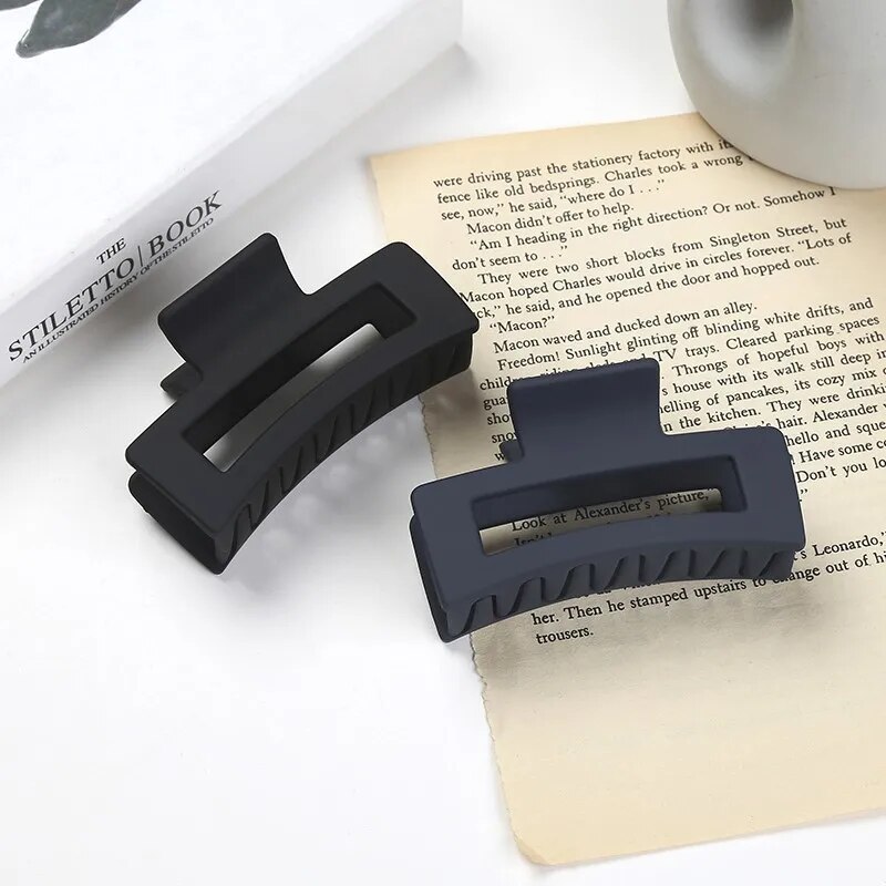 Hair Claw Clip Set - 1 adet veya 4 adet/takım Kadın