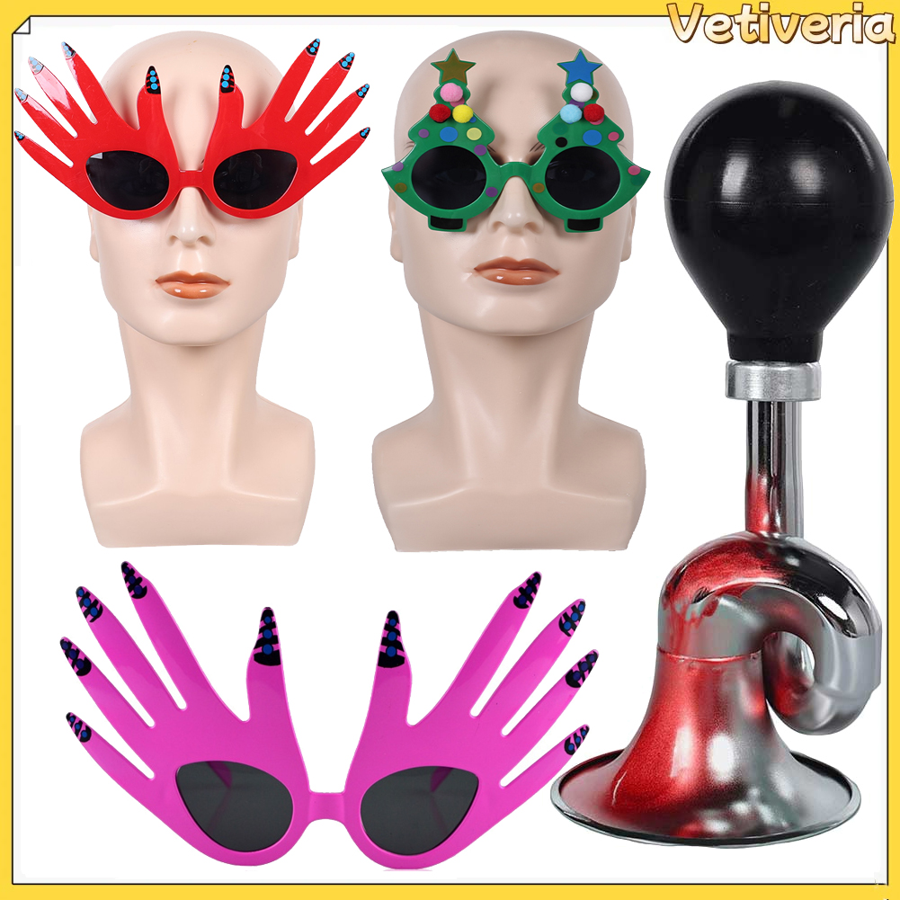Women Accessories For Hand - Film Terrifier El Şekilli Gözlük Maskesi