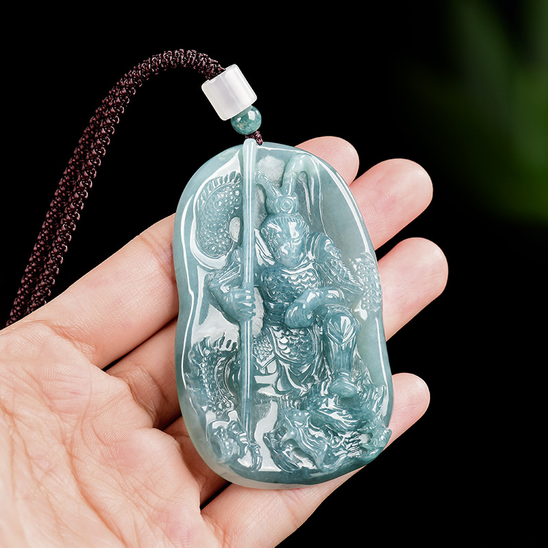 Women'S Accessories - Birmanya Jadeit Maymun Kral Kolye Kolye