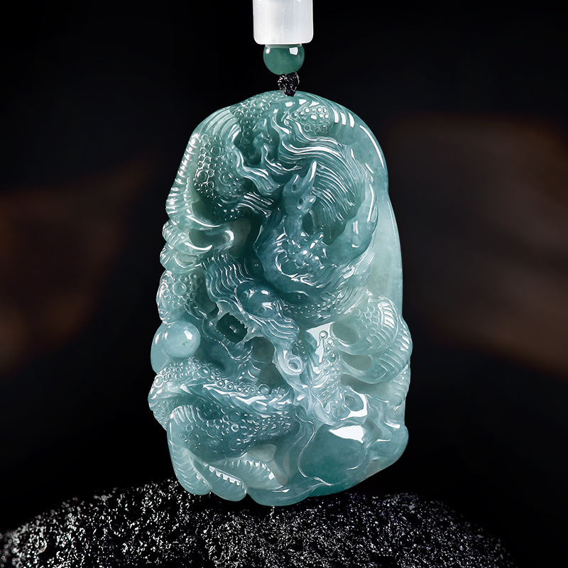 Doğal Birmanya Jadeite Ejderha - Women'S Accessories incelemesi ve fiyatı