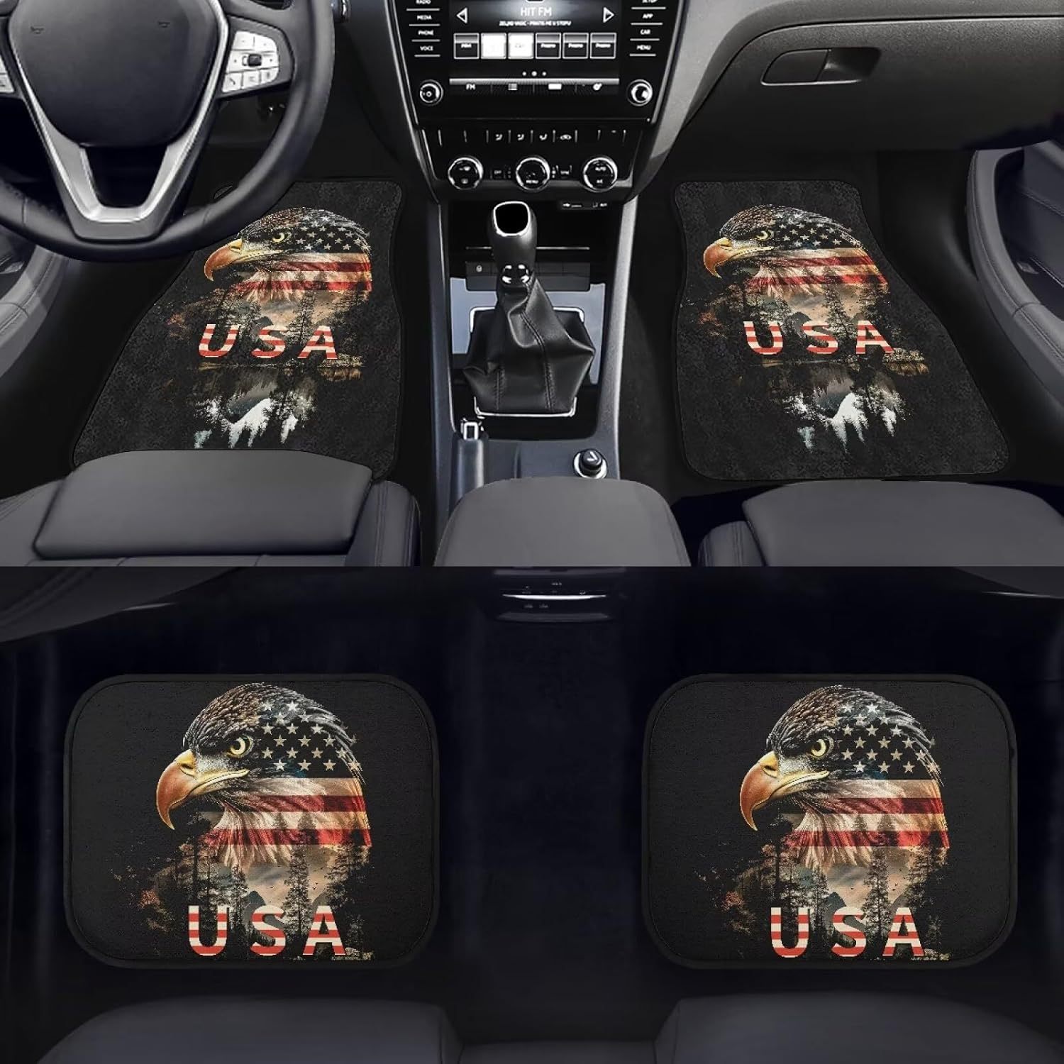 4 Adet ABD Kartalı Araba Paspa - Women Accessories Usa incelemesi ve fiyatı