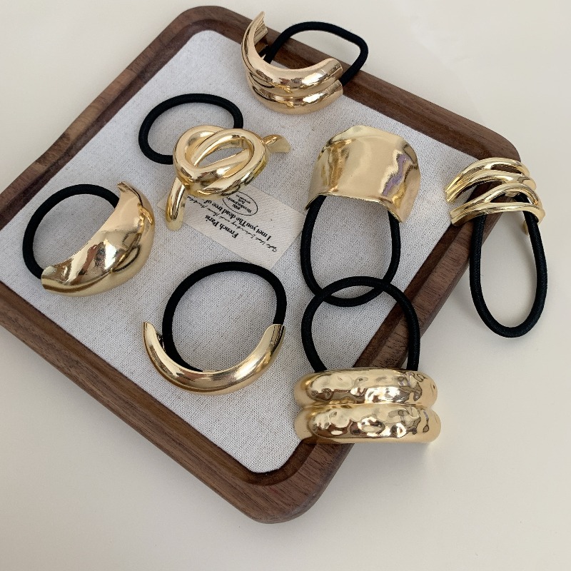 Metalik Geometrik Saç Bağları  - Wrap Ring Gold incelemesi ve fiyatı