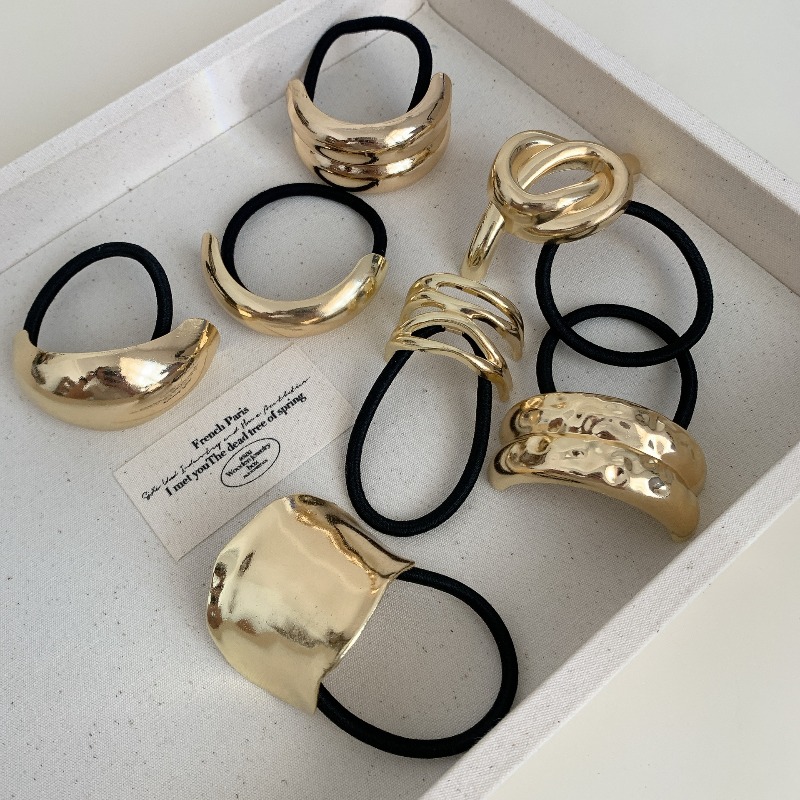 Metalik Geometrik Saç Bağları  - Wrap Ring Gold incelemesi ve fiyatı
