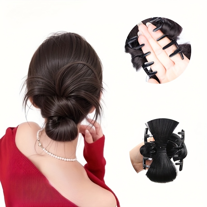 Düşük sentetik topuz at kuyruğ - Hair Claw Clip Set incelemesi ve fiyatı