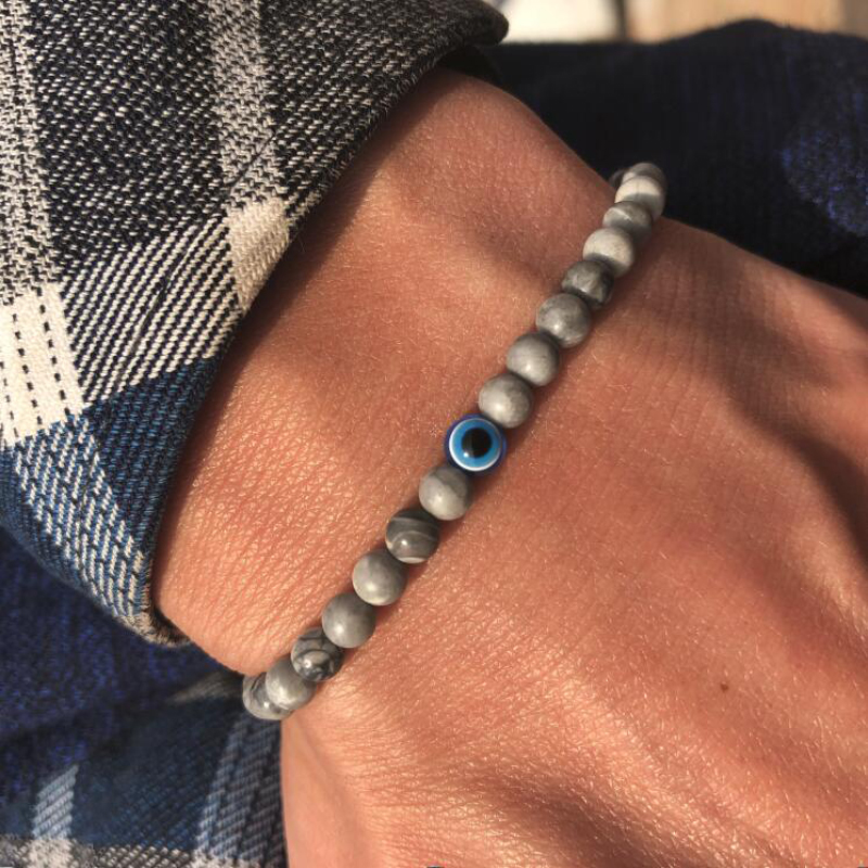 Minimalist Motosiklet Bilezik  - Evil Eye Bracelet incelemesi ve fiyatı