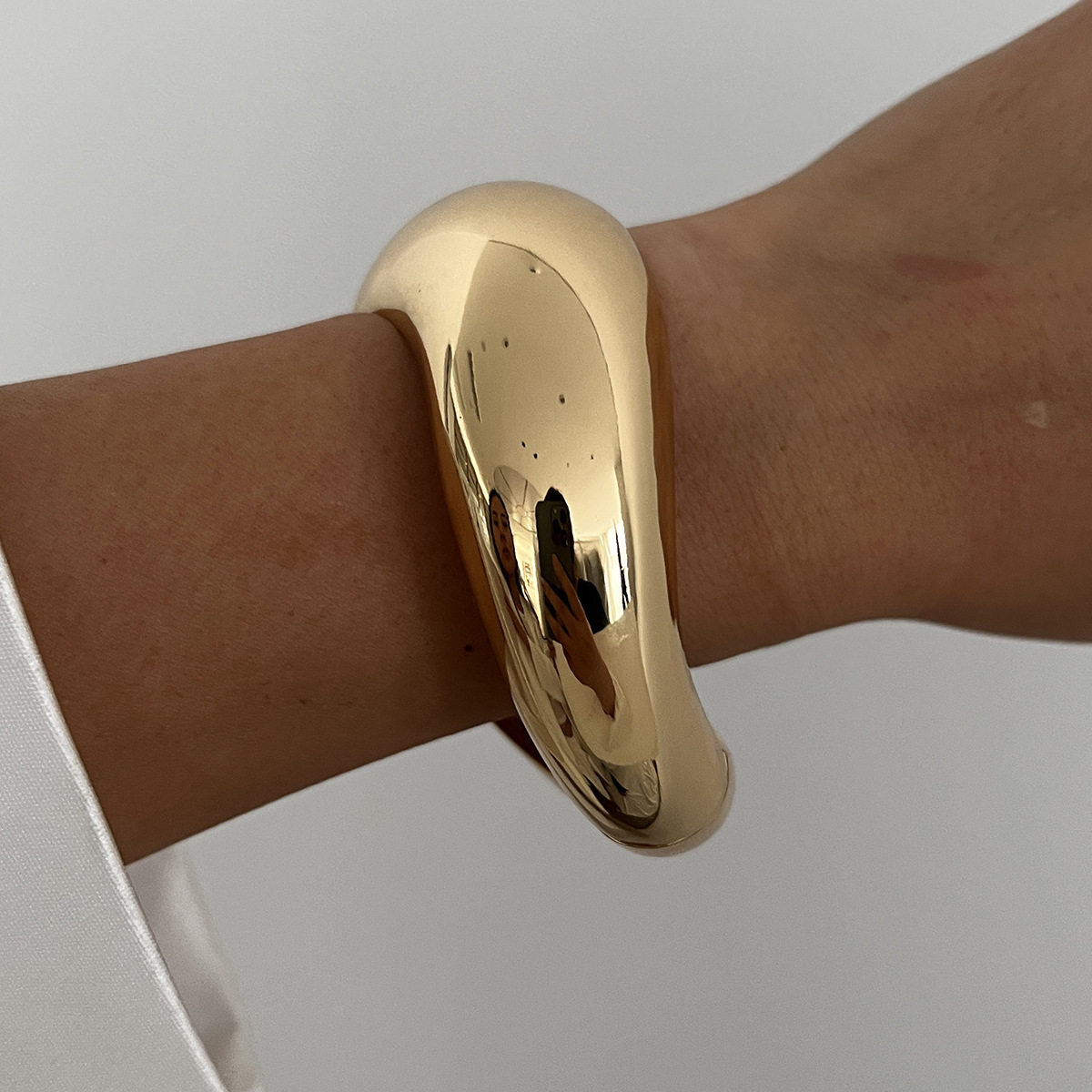 Vintage Altın Renk Hip Hop Met - Resin Bangle Bracelet incelemesi ve fiyatı