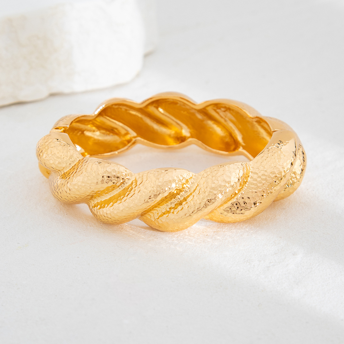 Vintage Altın Renk Hip Hop Met - Resin Bangle Bracelet incelemesi ve fiyatı