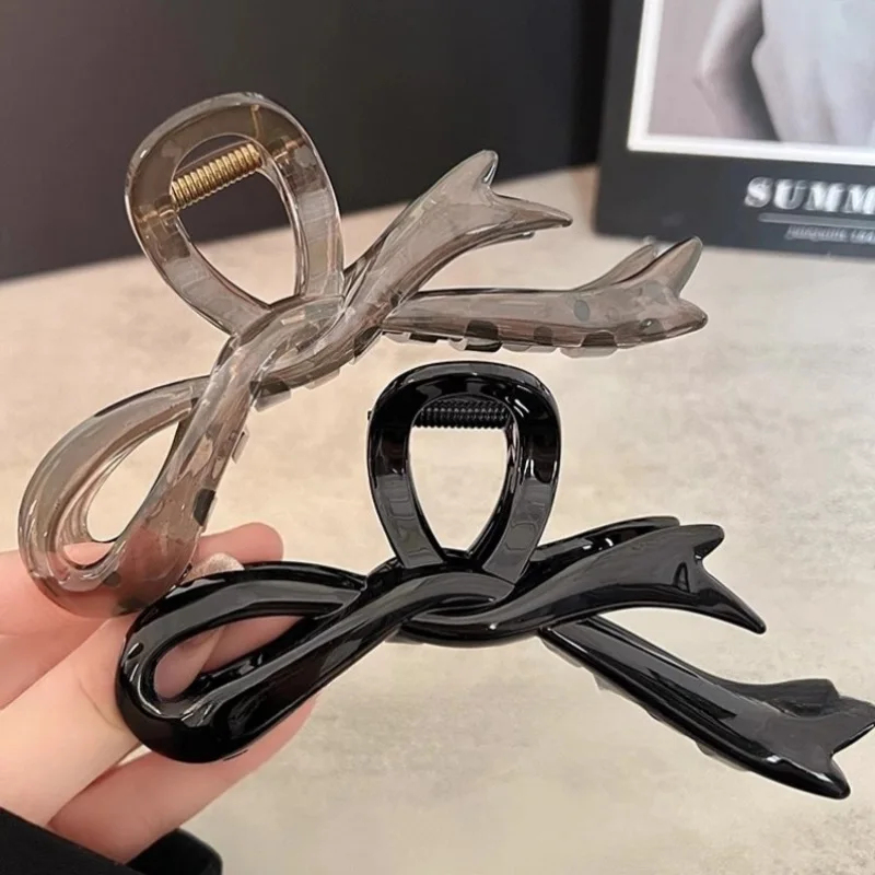 13cm akrilik şerit yay saç pen - Hair Claw Clip Set incelemesi ve fiyatı