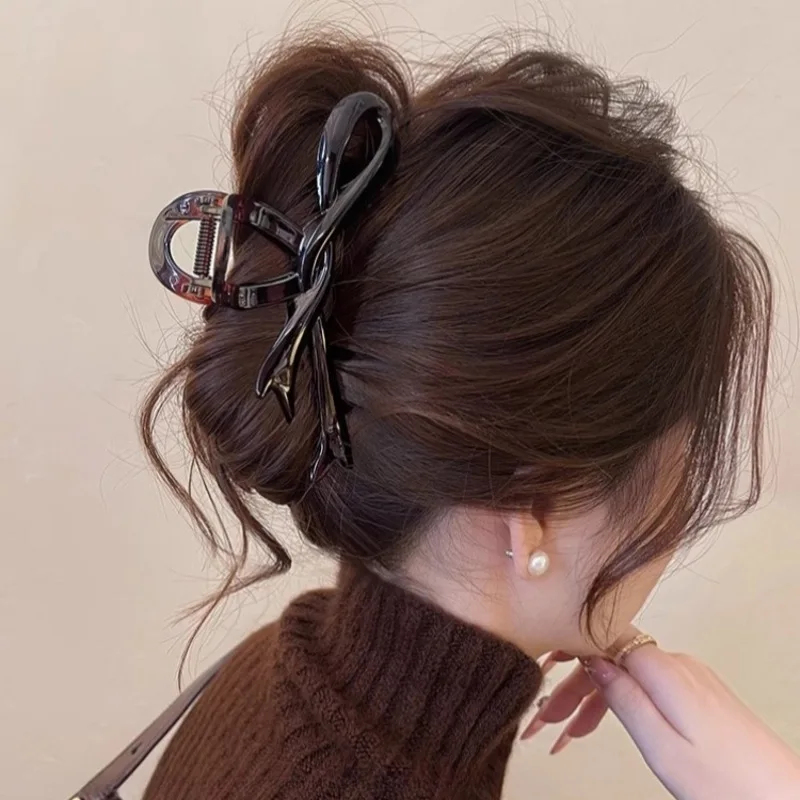 13cm akrilik şerit yay saç pen - Hair Claw Clip Set incelemesi ve fiyatı