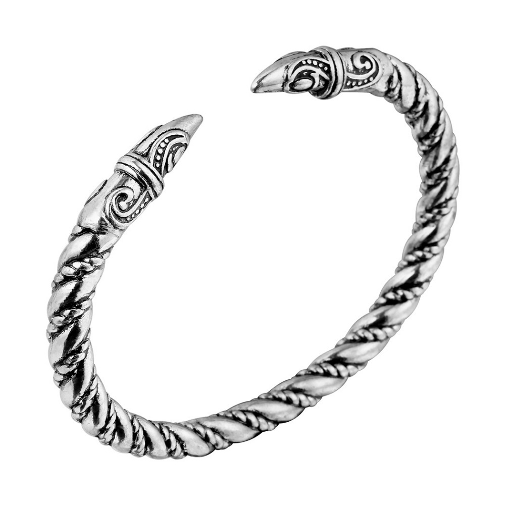 Retro manşet kurt Raven ejderh - Women'S Viking Accessories incelemesi ve fiyatı