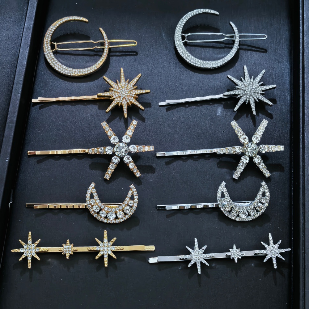 3/4 adet set kristal yıldız to - Women Accessories Aesthetic incelemesi ve fiyatı