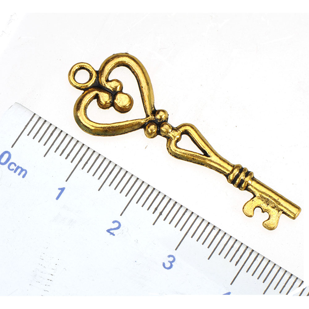 40 adet Altın Tuşlar Charms Ko - Women'S Accessories Manufacturers incelemesi ve fiyatı