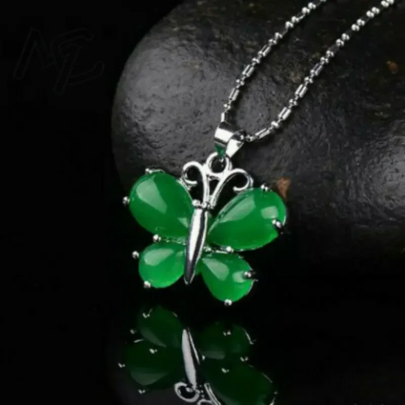 S925 Gümüş Yeşil Yeşim Kelebek - Women Accessories For Hand incelemesi ve fiyatı