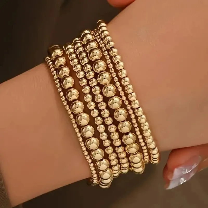 7 adet/takım Bohemian Basit Vi - Resin Bangle Bracelet incelemesi ve fiyatı