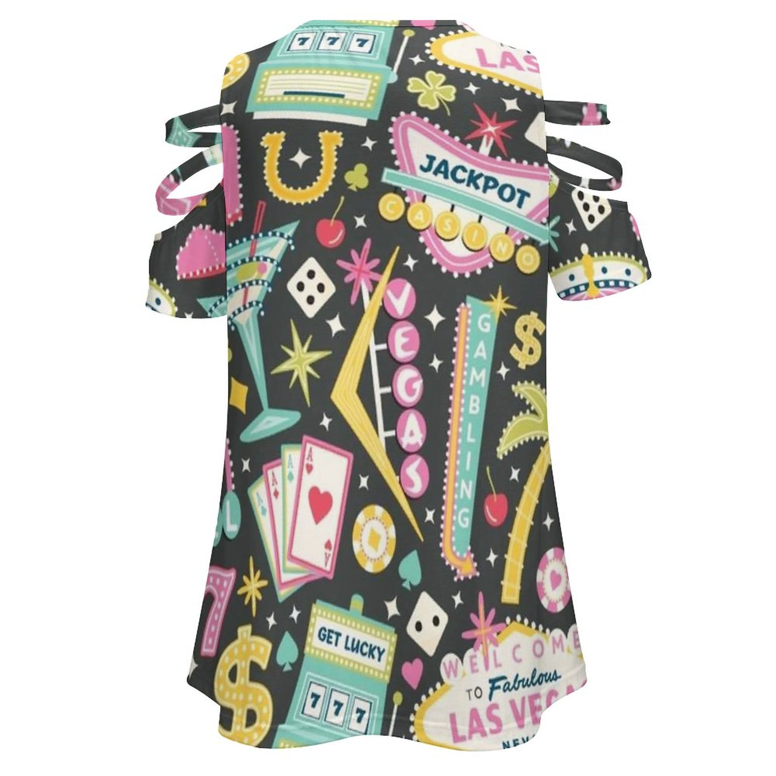 Viva Las Vegas kadın T-Shirt Y - Women Accessories Vector incelemesi ve fiyatı