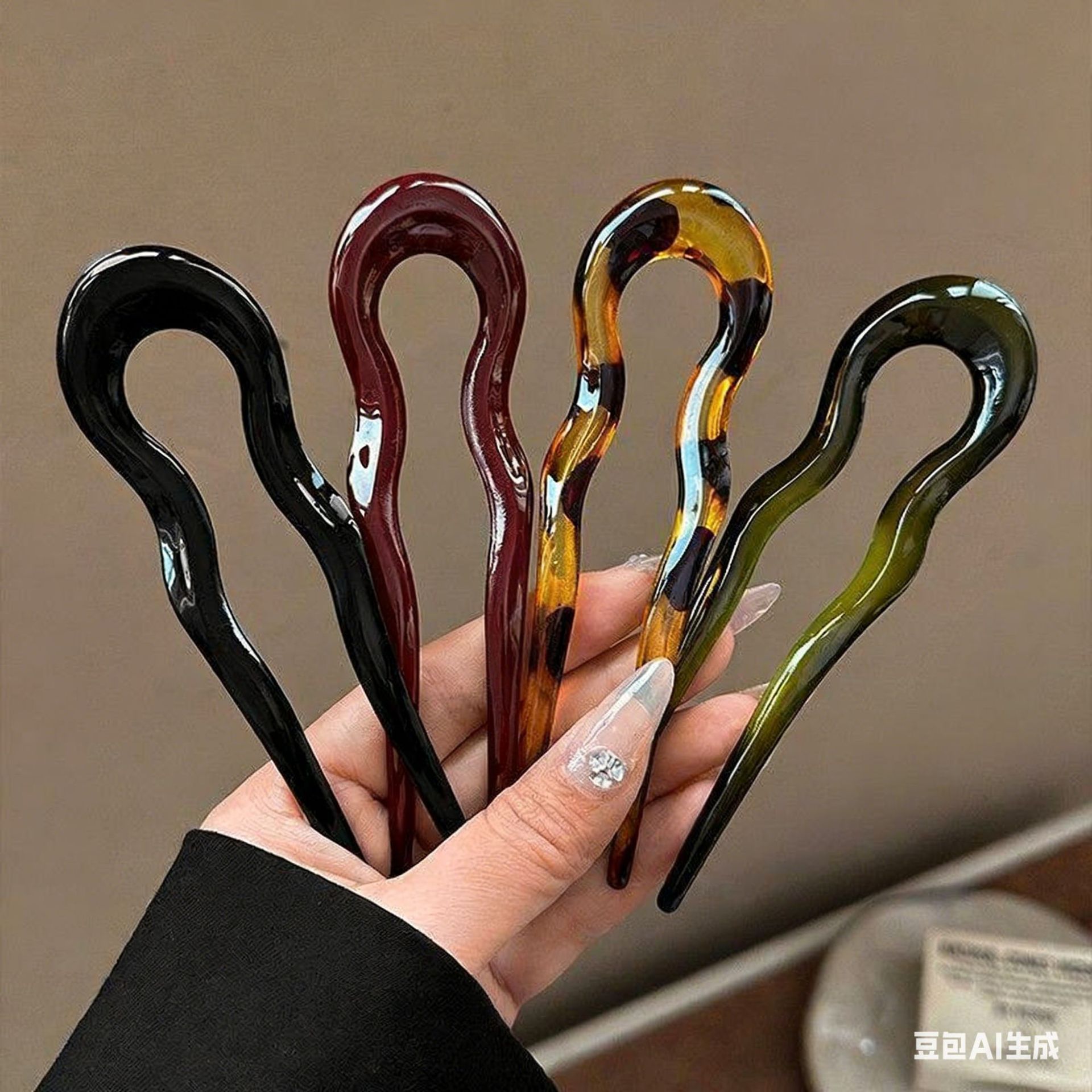 Kadınlar için Zarif Akrilik U  - Women Accessories Aesthetic incelemesi ve fiyatı