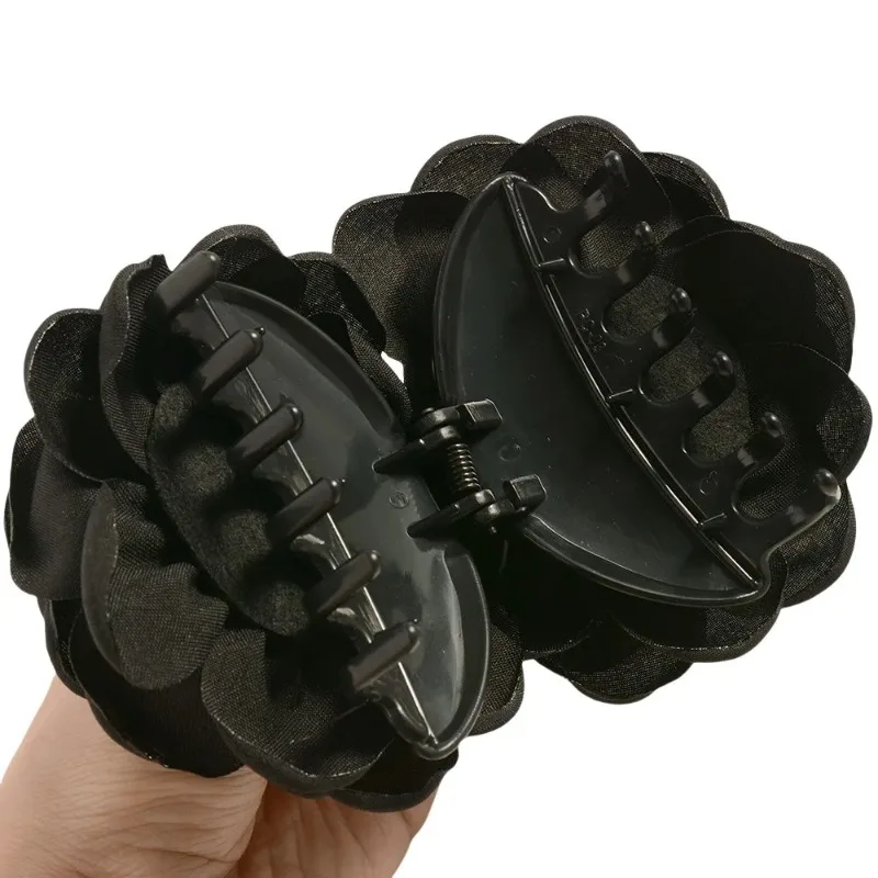 Fransız kumaş gül çiçek saç pe - Hair Claw Clip Set incelemesi ve fiyatı