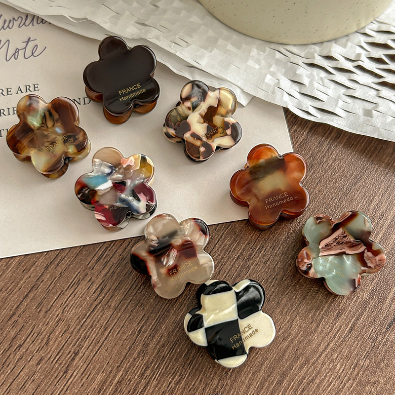 8'li Set Sevimli Çiçek Desenli - Hair Claw Clip Set incelemesi ve fiyatı