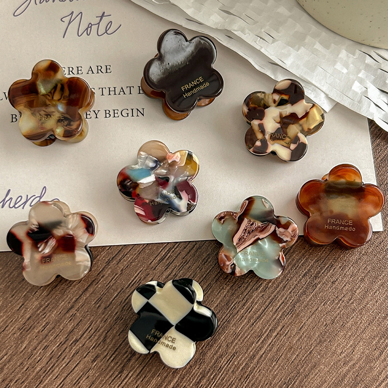 8'li Set Sevimli Çiçek Desenli - Hair Claw Clip Set incelemesi ve fiyatı