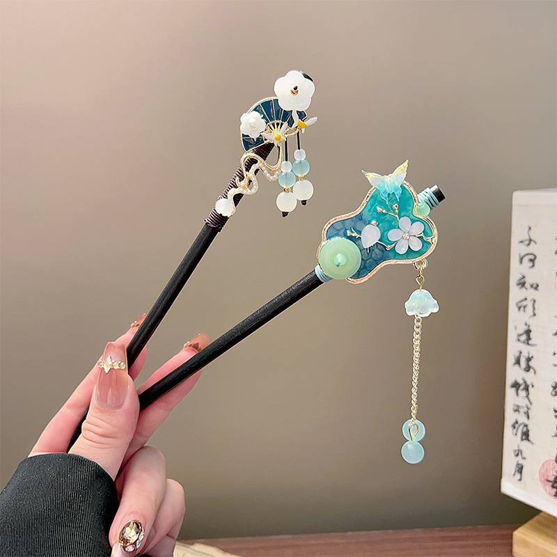 Klasik Püskül Saç Tokası Siyah - Women Accessories Aesthetic incelemesi ve fiyatı