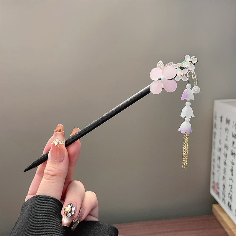 Klasik Püskül Saç Tokası Siyah - Women Accessories Aesthetic incelemesi ve fiyatı
