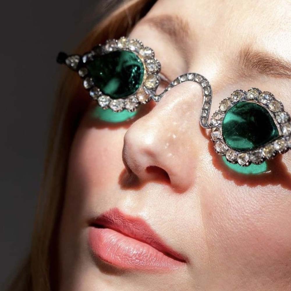 Stonefans yeşil su damlası gün - Women Accessories Photos incelemesi ve fiyatı