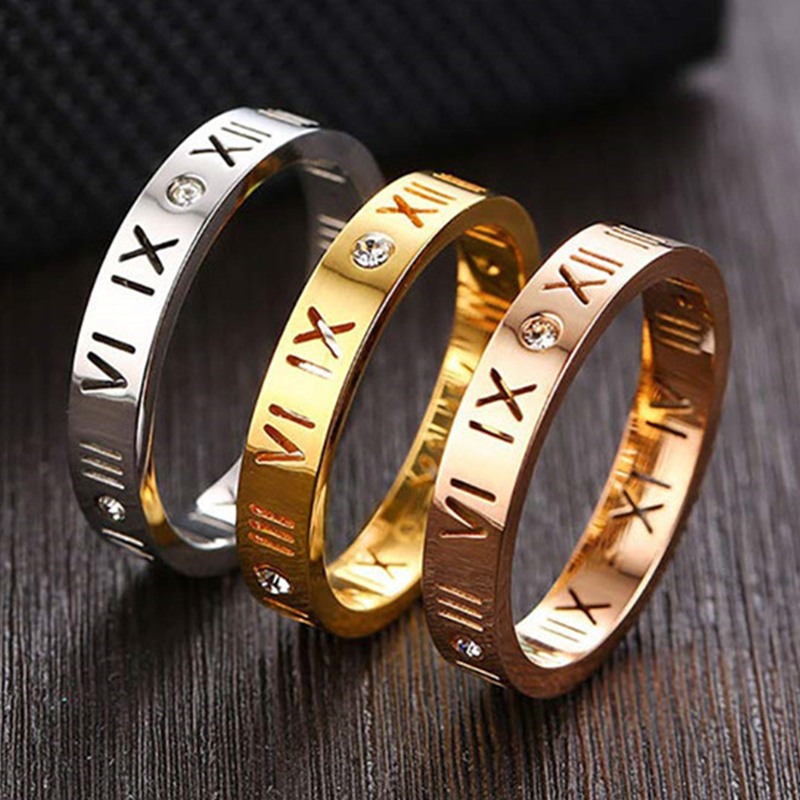 Hollow roma sayısal halka pasl - Wrap Ring Gold incelemesi ve fiyatı