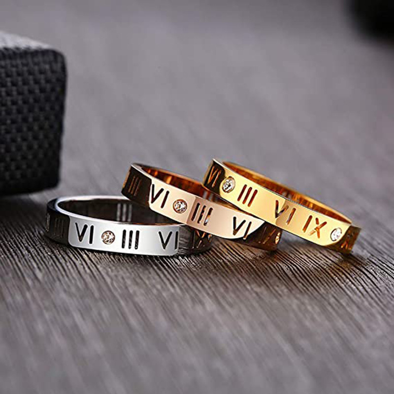 Hollow roma sayısal halka pasl - Wrap Ring Gold incelemesi ve fiyatı