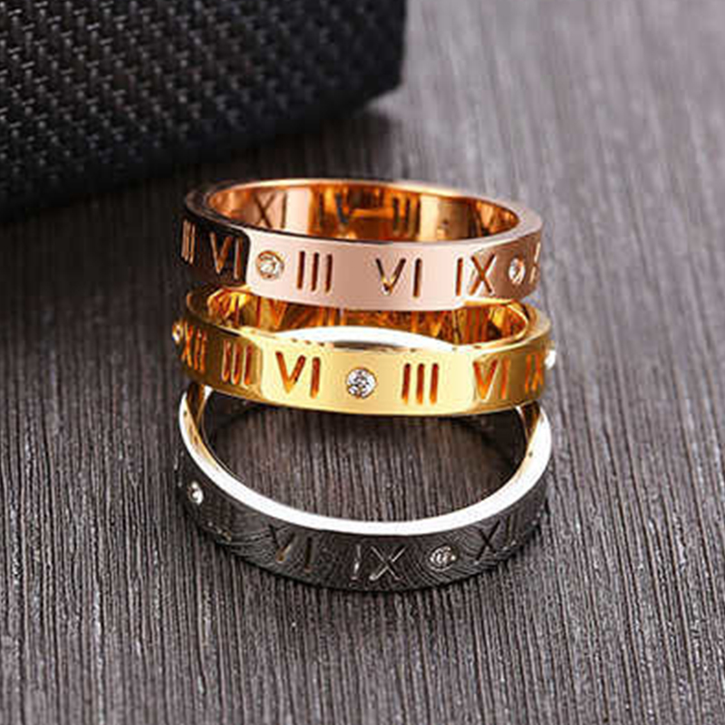 Hollow roma sayısal halka pasl - Wrap Ring Gold incelemesi ve fiyatı
