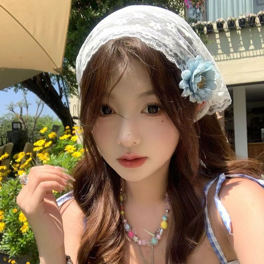 1 adet üçgen dantel eşarp beya - Women Accessories Photos incelemesi ve fiyatı