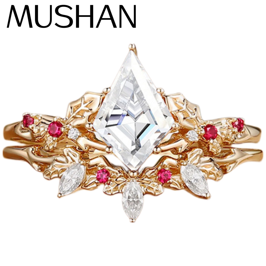 MUSHAN Özel Tasarım Takı 925 A - Wrap Ring Gold incelemesi ve fiyatı